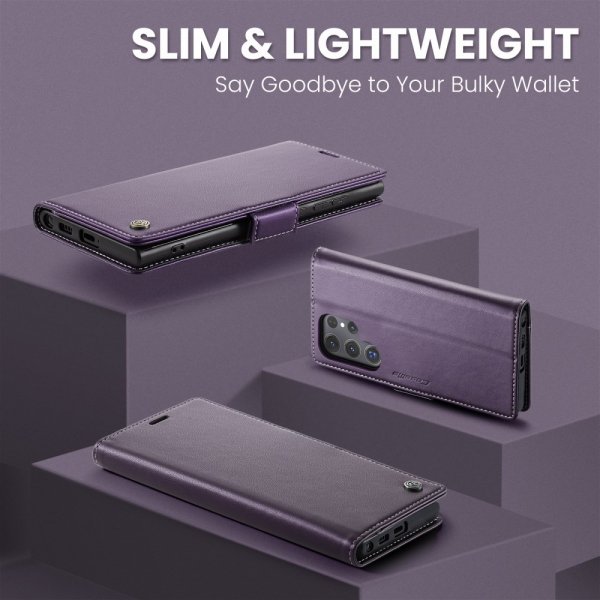 CaseMe Samsung Galaxy S25 Ultra Etui 023 Series Lilla