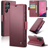 CaseMe Samsung Galaxy S25 Ultra Etui 023 Series Rød