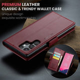 CaseMe Samsung Galaxy S25 Ultra Etui 023 Series Rød