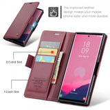 CaseMe Samsung Galaxy S25 Ultra Etui 023 Series Rød