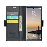 CaseMe Samsung Galaxy S25 Ultra Etui 023 Series Svart