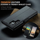 CaseMe Samsung Galaxy S25 Ultra Etui 023 Series Svart