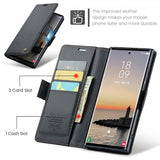 CaseMe Samsung Galaxy S25 Ultra Etui 023 Series Svart