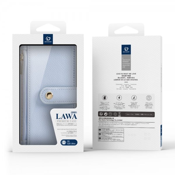 Dux Ducis Samsung Galaxy S25 Ultra Etui 2-in-1 Lawa Series MagSafe Blå