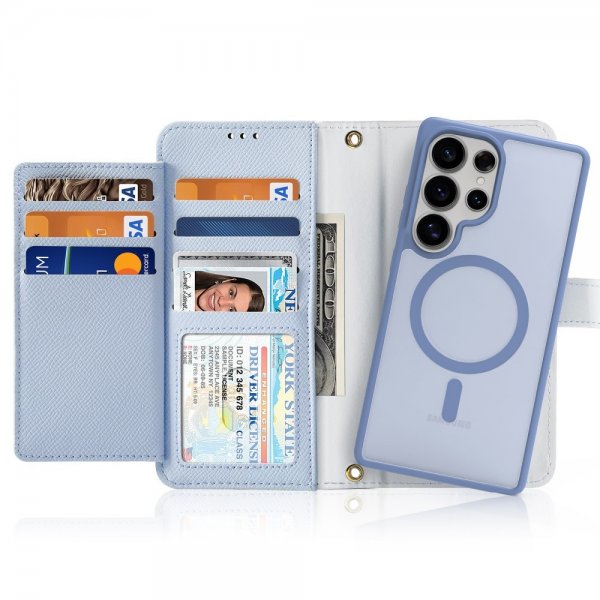Dux Ducis Samsung Galaxy S25 Ultra Etui 2-in-1 Lawa Series MagSafe Blå