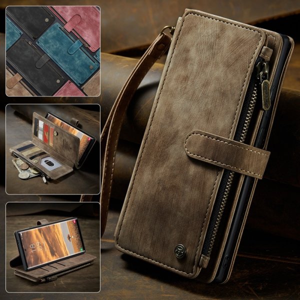 CaseMe Samsung Galaxy S25 Ultra Etui C30 Series Brun