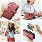 CaseMe Samsung Galaxy S25 Ultra Etui C30 Series Rød