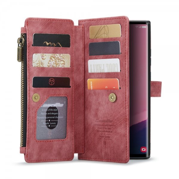 CaseMe Samsung Galaxy S25 Ultra Etui C30 Series Rød