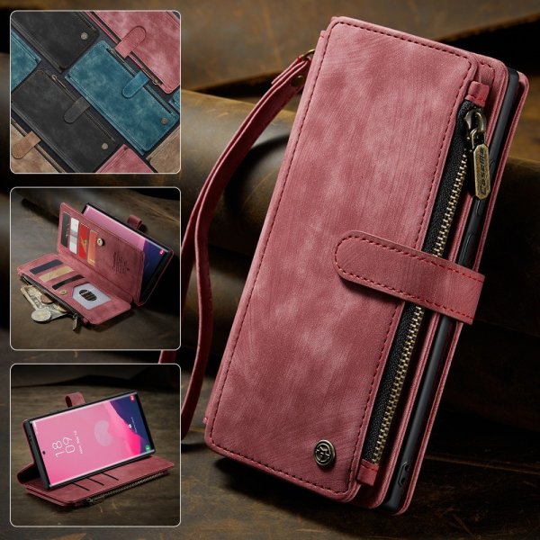 CaseMe Samsung Galaxy S25 Ultra Etui C30 Series Rød