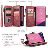 CaseMe Samsung Galaxy S25 Ultra Etui C30 Series Rød
