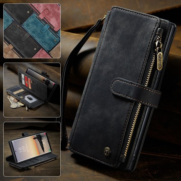 CaseMe Samsung Galaxy S25 Ultra Etui C30 Series Svart