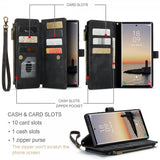 CaseMe Samsung Galaxy S25 Ultra Etui C30 Series Svart