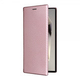 Samsung Galaxy S25 Ultra Etui Karbonfibertekstur Rosegull