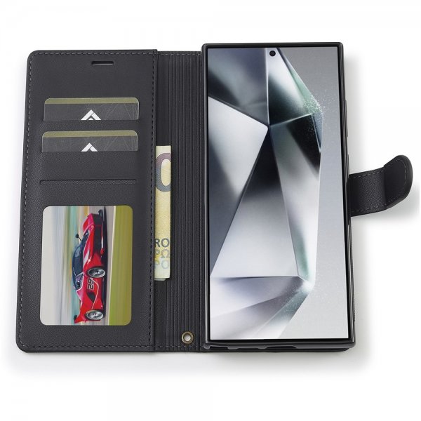 Nordic Covers Samsung Galaxy S25 Ultra Etui med avtakbart MagSafe-deksel Raven Black