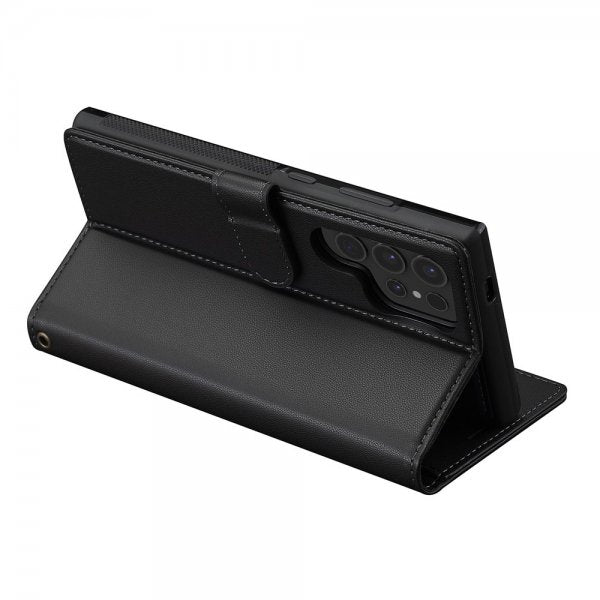 Nordic Covers Samsung Galaxy S25 Ultra Etui med avtakbart MagSafe-deksel Raven Black