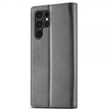Lc.Imeeke Samsung Galaxy S25 Ultra Etui med Kortlomme stativfunksjon Grå