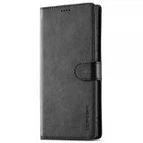 Lc.Imeeke Samsung Galaxy S25 Ultra Etui med Kortlomme stativfunksjon Svart