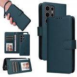 Betopnice Samsung Galaxy S25 Ultra Etui Avtagbart Deksel 005 Blå