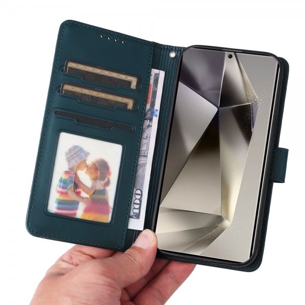 Betopnice Samsung Galaxy S25 Ultra Etui Avtagbart Deksel 005 Blå