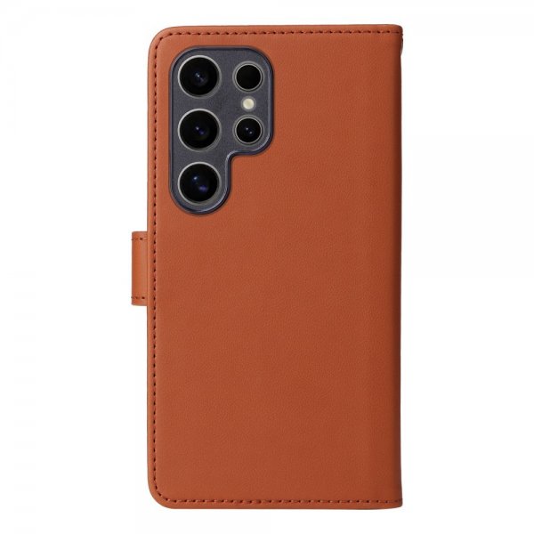 Betopnice Samsung Galaxy S25 Ultra Etui Avtagbart Deksel 005 Brun