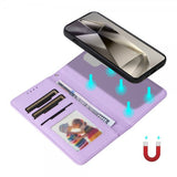 Betopnice Samsung Galaxy S25 Ultra Etui Avtagbart Deksel 005 Lilla