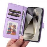 Betopnice Samsung Galaxy S25 Ultra Etui Avtagbart Deksel 005 Lilla
