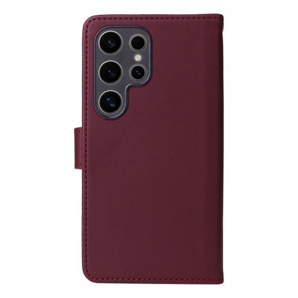 Betopnice Samsung Galaxy S25 Ultra Etui Avtagbart Deksel 005 Rød