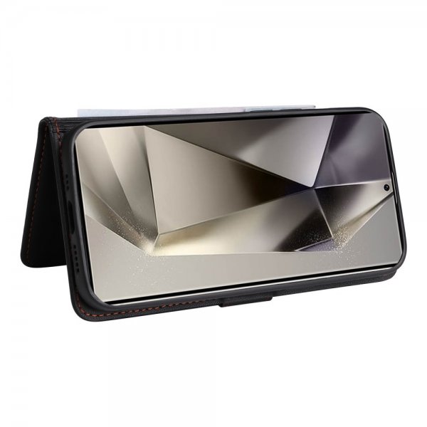 Betopnice Samsung Galaxy S25 Ultra Etui Avtagbart Deksel 005 Svart