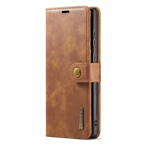 Dg.Ming Samsung Galaxy S25 Ultra Etui Avtagbart Deksel Brun