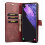 Dg.Ming Samsung Galaxy S25 Ultra Etui Avtagbart Deksel Rød