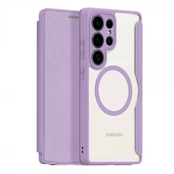 Dux Ducis Samsung Galaxy S25 Ultra Etui Skin X Pro Series MagSafe Lilla