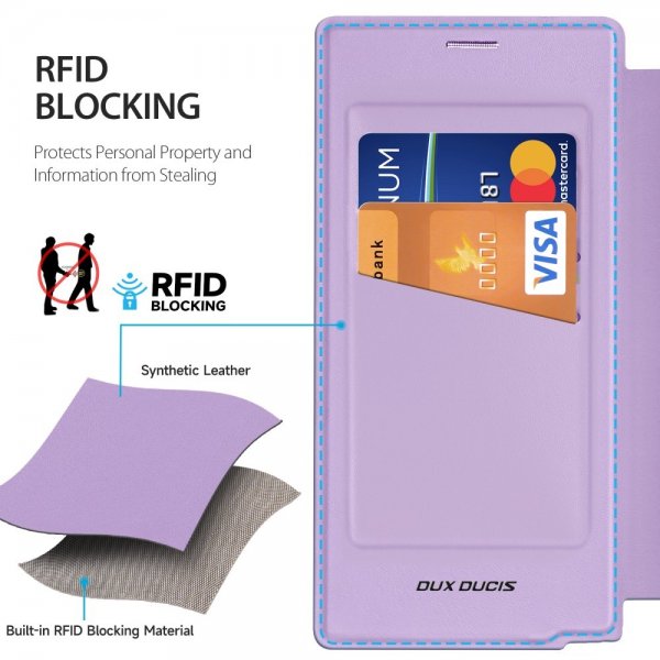 Dux Ducis Samsung Galaxy S25 Ultra Etui Skin X Pro Series MagSafe Lilla