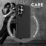CARE by PanzerGlass Samsung Galaxy S25 Ultra Etui Tango Two-in-One Wallet MagSafe Svart