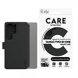 CARE by PanzerGlass Samsung Galaxy S25 Ultra Etui Tango Two-in-One Wallet MagSafe Svart