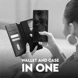 CARE by PanzerGlass Samsung Galaxy S25 Ultra Etui Tango Two-in-One Wallet MagSafe Svart