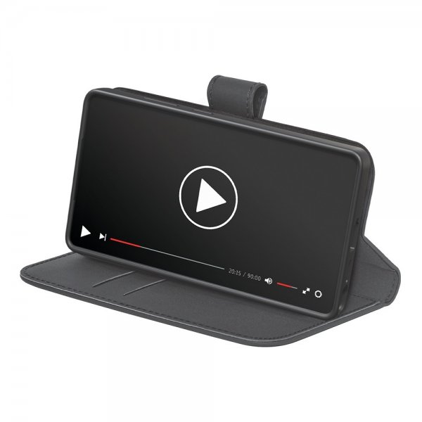 Puro Samsung Galaxy S25 Ultra Etui Wallet Stand Svart