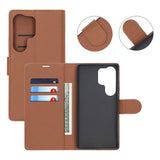 Samsung Galaxy S25 Ultra Etui 3 Kortlomme Brun