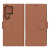 Samsung Galaxy S25 Ultra Etui 3 Kortlomme Brun