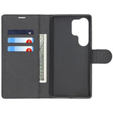 Samsung Galaxy S25 Ultra Etui 3 Kortlomme Svart