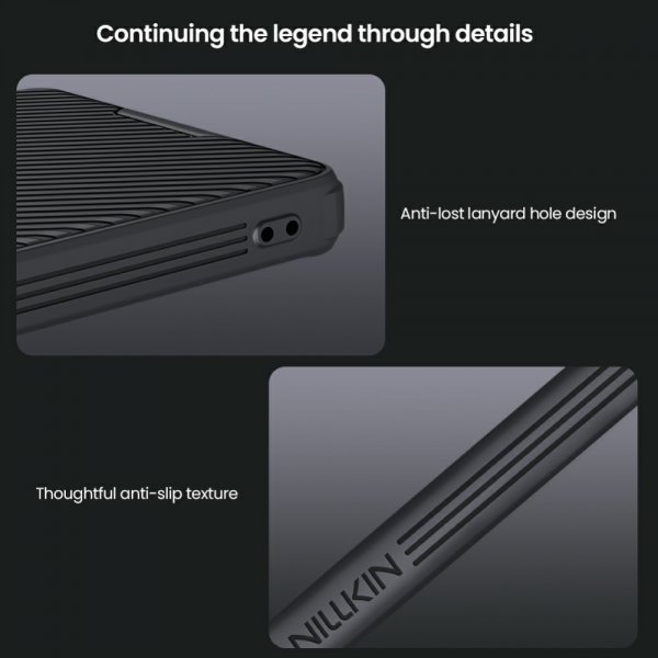 Nillkin Samsung Galaxy S25 Ultra Deksel CamShield Pro Svart