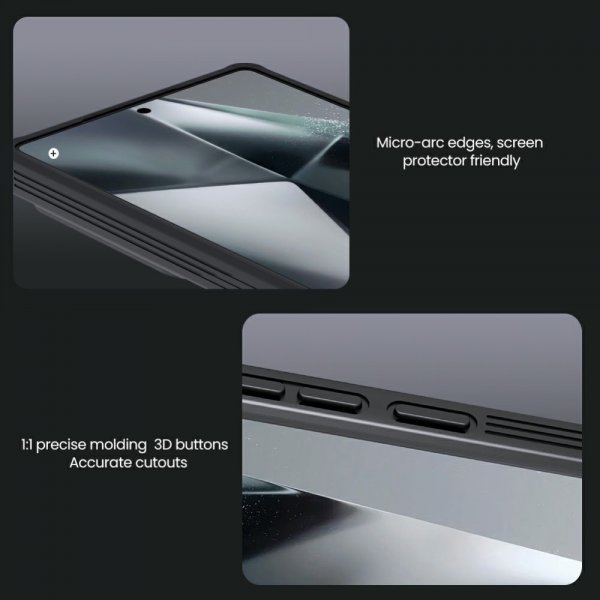 Nillkin Samsung Galaxy S25 Ultra Deksel CamShield Pro Svart