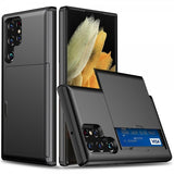 Samsung Galaxy S25 Ultra Deksel Card Slide Svart