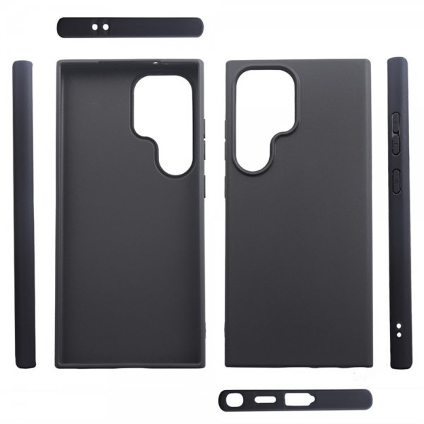 Nordic Covers Samsung Galaxy S25 Ultra Deksel Feather Series Raven Black
