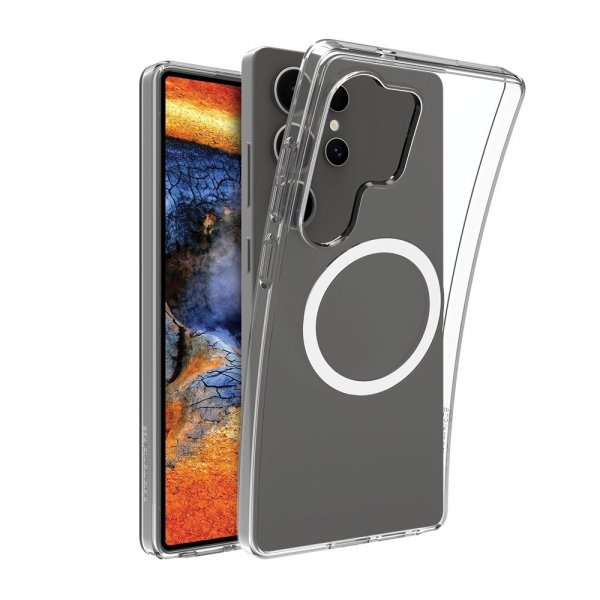 dbramante1928 Samsung Galaxy S25 Ultra Deksel Greenland Pro Qi2 Transparent