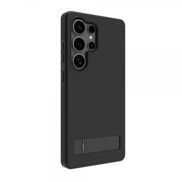 dbramante1928 Samsung Galaxy S25 Ultra Deksel Iceland Pro Qi2 Kickstand Svart