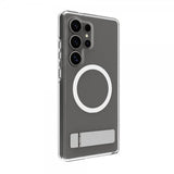dbramante1928 Samsung Galaxy S25 Ultra Deksel Iceland Pro Qi2 Kickstand Transparent