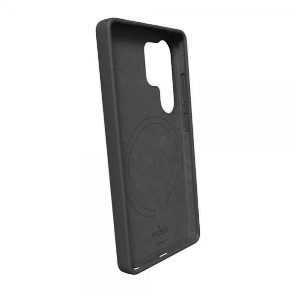 Puro Samsung Galaxy S25 Ultra Deksel ICON Mag Svart