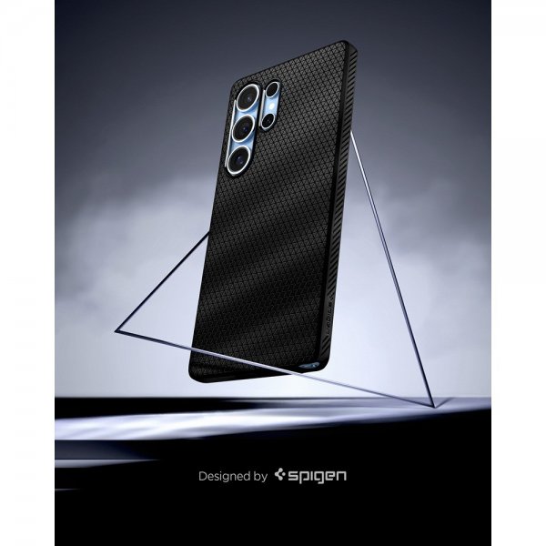 Spigen Samsung Galaxy S25 Ultra Deksel Liquid Air Matte Black