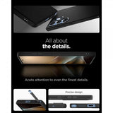 Spigen Samsung Galaxy S25 Ultra Deksel Liquid Air Matte Black