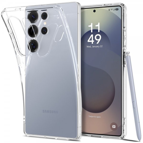 Spigen Samsung Galaxy S25 Ultra Deksel Liquid Crystal Crystal Clear